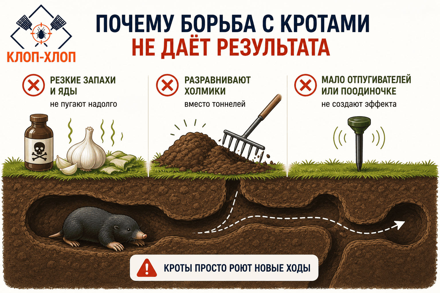 Типичные ошибки дачников, которые сводят борьбу к нулю